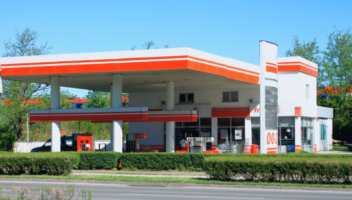 ガソリンスタンド